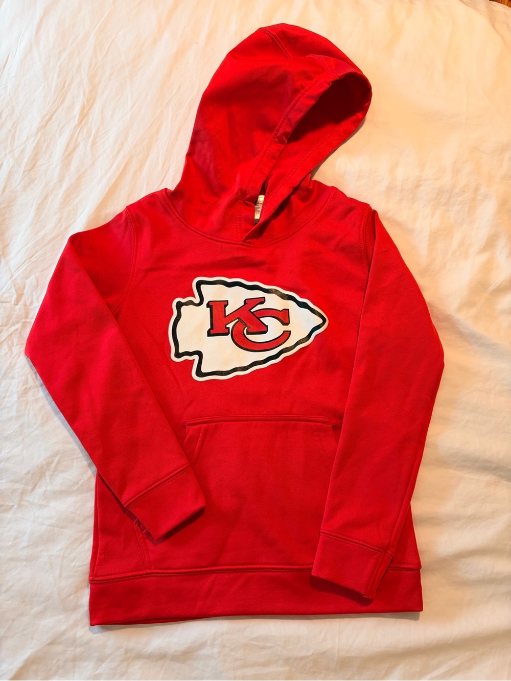 NFL Kids Red Kansas City Chiefs Pullover Hoodie